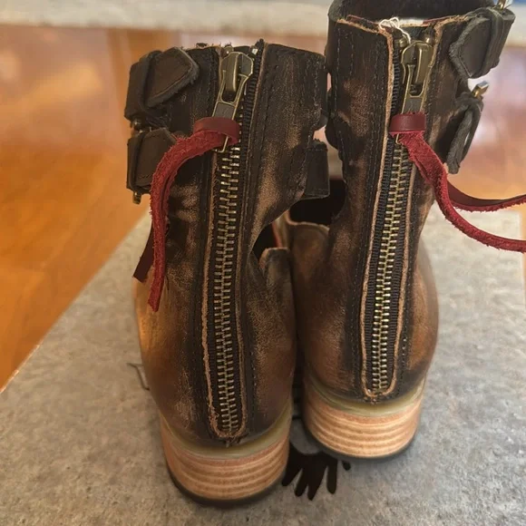 NEW Freebird Maribel sexy black/dark brown shoes - Picture 13 of 14